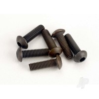 Screws, 3x10mm button-head machine (hex drive) (6 pcs)