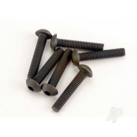 Screws, 3x15mm button-head machine (hex drive) (6 pcs)