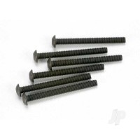 Screws, 3x30mm button-head machine (hex drive) (6 pcs)