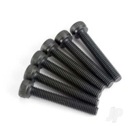 Cylinder head bolts, marine 3x20mm CS (6 pcs) (TRX 2.5)