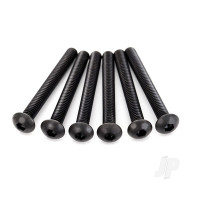 Screws, 4x35mm button-head machine (hex drive) (6 pcs)
