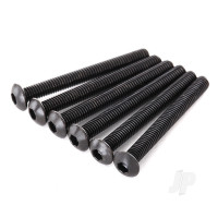 Screws, 3x27mm button-head machine (hex drive) (6 pcs)