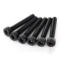 Screws, 2.5x16mm cap-head machine (6 pcs)
