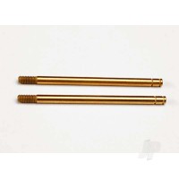 Shock shafts, hardened Steel, Titanium nitride coated (XX-Long) (2 pcs)