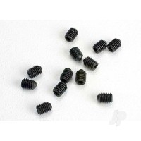 Set (grub) screws, 3mm hardened (12 pcs)