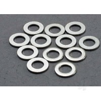 Washers, 3x6mm metal (12 pcs)