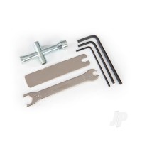 Tool set (includes 1.5mm hex wrench / 2.0mm hex wrench / 2.5mm hex wrench/ 4-way wrench/ 8mm & 4mm wrench/ U-joint wrench)
