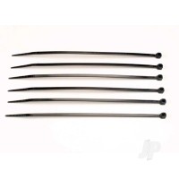 Cable ties, Medium (Black) (6 pcs)
