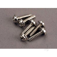 Screws, 3x12mm washerhead self-tapping (6 pcs)