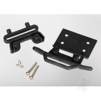 Bumper, Front / bumper mount, Front / 4x23mm RM (2 pcs) / 3x10mm RST (2 pcs) (Black)
