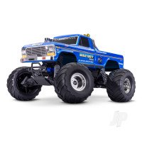 Bigfoot HD 1:10 2WD RTR Monster Truck, Blue (+ TQ 2-ch, XL-5, Titan 550, 7-Cell NiMH, 4A USB-C Charger)