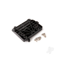 Mounting plate, electronic speed control/receiver box (for installation of XL-5/VXL and waterproof receiver box into Stampede)