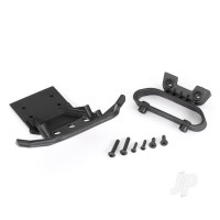 Bumper, Front / bumper mount / 4x12 CCS (2) / 4x22 BCS (2) / 3x12 BCS (2) (fits 2WD Stampede) (for LED light kit installation)