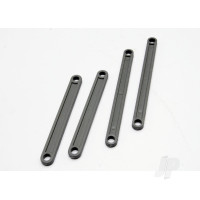 Camber link Set (plastic / non-adjustable ) (Front & Rear) (Grey)