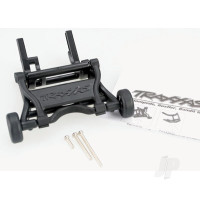 Wheelie bar, assembled (Black) (fits Slash, Bandit, Rustler, Stampede series)