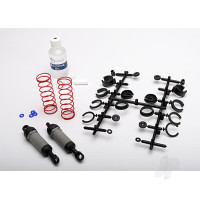 Ultra shocks (Grey) (Long) (complete with spring pre-load spacers & springs) (2 pcs)