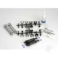 Ultra shocks (Black) (XX-Long) (complete with spring pre-load spacers & springs) (Rear) (2 pcs)