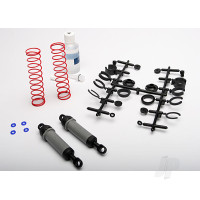 Ultra shocks (Grey) (XX-Long) (complete with spring pre-load spacers & springs) (Rear) (2 pcs)