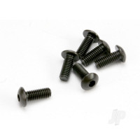 Screws, 4x10mm button-head machine (hex drive) (6 pcs)