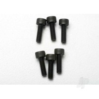 Screws, 2.5x8mm cap-head machine (6 pcs)