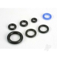 O-ring Set: for carb base / air filter adapter / high-speed needle (2 pcs) / low-speed spray bar (2 pcs)