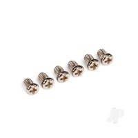 Low speed spray bar screws, 2x4mm roundhead machine screws (6 pcs)