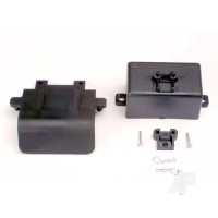 Bumper (Rear) / battery box / Body clips (2 pcs), EZ-Start mount, 3x10CST (2 pcs)