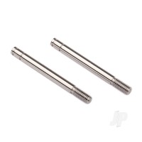 Shock shafts, Steel, Chrome finish (32mm) (2 pcs)