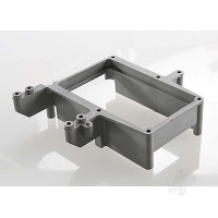 Fuel Tank box (holder) / throttle servo mount (Grey)