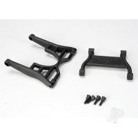 Wheelie bar arm