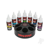 Spinning Carousel Rack (includes 20 wt, 30 wt, 40 wt, 50 wt, 60 wt, 70 wt, & 80 wt premium shock oils)