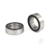 Ball bearings, Black rubber sealed (6x10x3mm) (2 pcs)
