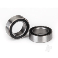 Ball bearings, Black rubber sealed (5x8x2.5mm) (2 pcs)