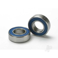 Ball bearings, Blue rubber sealed (8x16x5mm) (2 pcs)