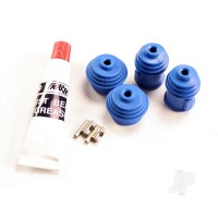 Rebuild kit (for Revo / Maxx Steel constant-velocity driveshafts) (includes pins, dustboots, & lube for 2 driveshafts assemblies)