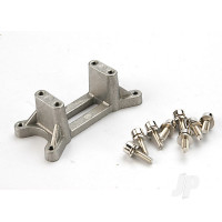 Engine mount, aluminium / 3x10 CS with washers (8 pcs)