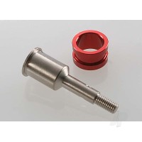 Stub axle, (1pc) / axle sleeve (1pc) Revo / Maxx (Steel constant-velocity driveshaft)
