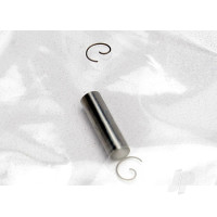 Wrist pin, wrist pin clips (2 pcs) (TRX 3.3)