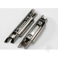 Bumpers, Front and Rear (Black Chrome)