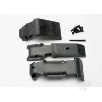 Skid plate Set, Front (2 pieces, plastic) / skid plate, Rear (1 piece, plastic)