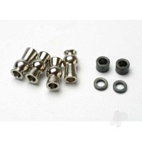 Hollow ball, tall CenteRed (2 pcs) / tall offset hollow ball (2 pcs) / bump steer adjustment shims; 3.5mm (2 pcs), 1.17mm (2 pcs)
