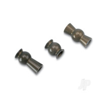 Hollow ball Set, aluminium (30) / tall CenteRed hollow ball (2 pcs) / tall offset hollow ball (2 pcs) / bump steer adjustment shims; 3.5mm (2 pcs), 1.17mm (2 pcs)
