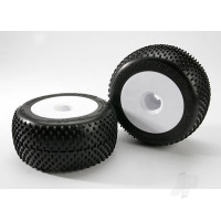 Wheels & Tyres, Assembled Glued Response Pro Tyres (2 pcs)