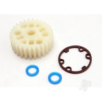 Center Differential (Revo) / X-ring seals (2 pcs) / gasket (1pc) (Replacement gear for 5414)