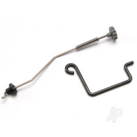 Linkage Set, Rear brake (Revo) (Includes: brake lever / rod (wire) / brake spring / brake adjustment dialeft & rightod guide bushing / screw collar)