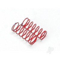 Spring, shock (Red) (GTR) (1.6 rate double Blue stripe) (1 pair)