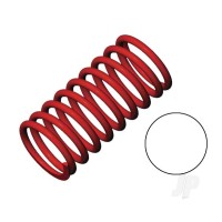 Spring, shock (Red) (GTR) (2.9 rate White) (1 pair)