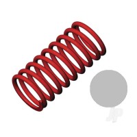 Spring, shock (Red) (GTR) (4.9 rate Silver) (std. Front 120mm) (1 pair)