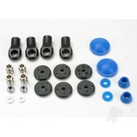 Rebuild kit, GTR shock (x-rings, bump stops, bladders, all pistons, piston nuts, shock rod ends) renews 2 shocks