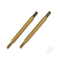 Shaft, GTR shock, TiN-coated (2 pcs)